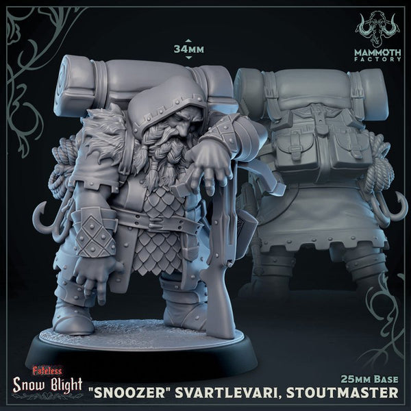 The Seven Stoutmasters 3D-printed model