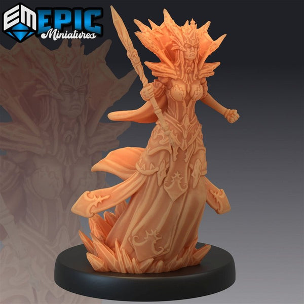 Snow Queen 3D-printed model