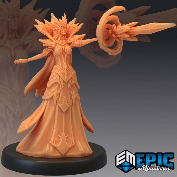 Snow Queen 3D-printed model