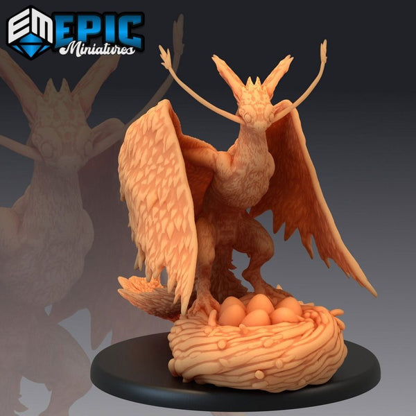 Snow Wyvern 3D-printed model