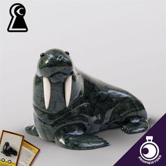Soapstone Walrus 3D-printed model