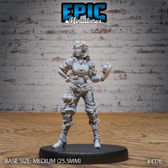 Sorceress Adventurer 3D-printed model