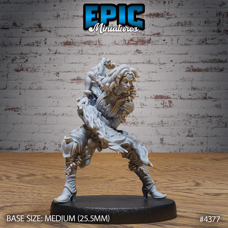 Sorceress Adventurer 3D-printed model