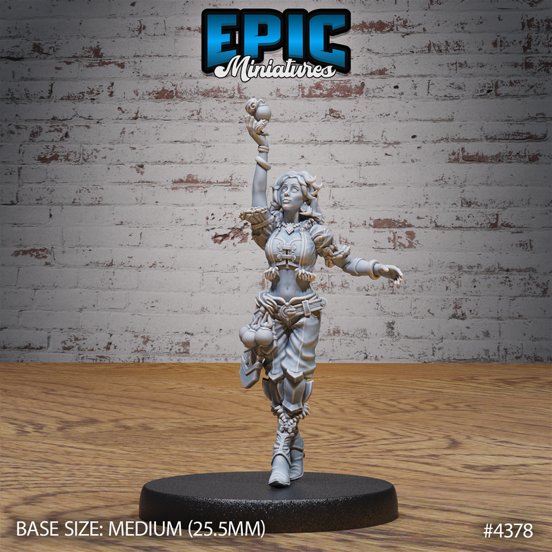 Sorceress Adventurer 3D-printed model