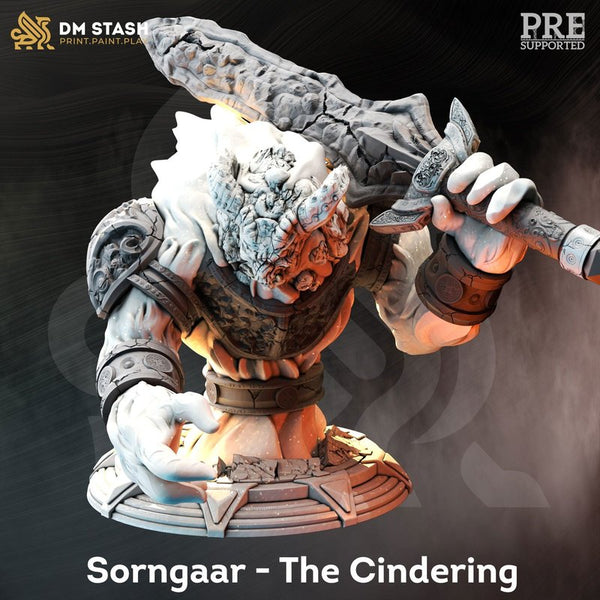 Sorngaar - The Cindering 3D-printed model