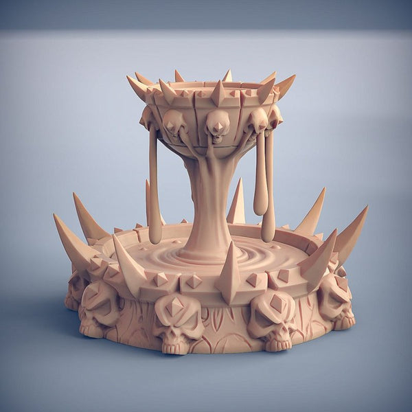 Soulless Chalice Fountain 3D-printed model