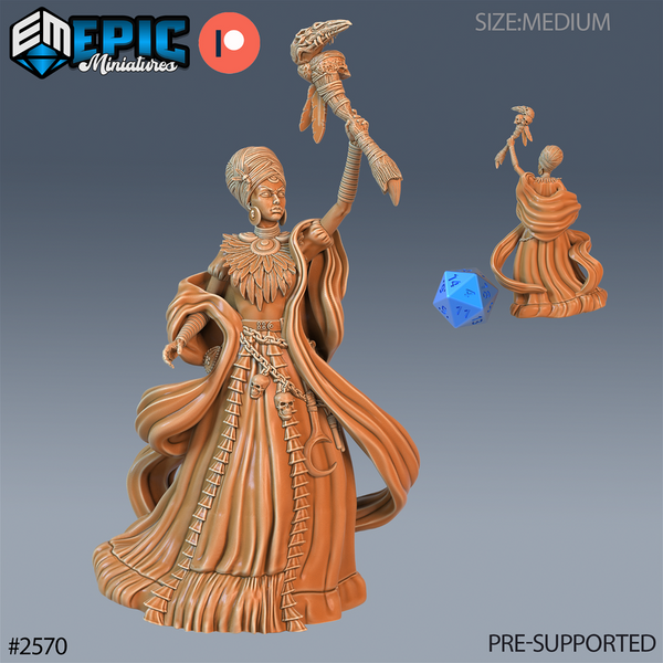 Southern Queen 3D-printed model