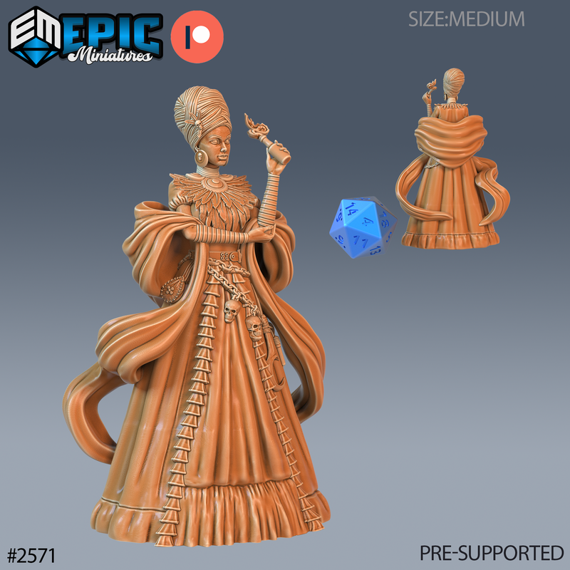 Southern Queen 3D-printed model