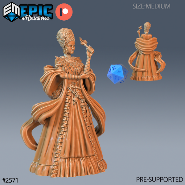 Southern Queen 3D-printed model
