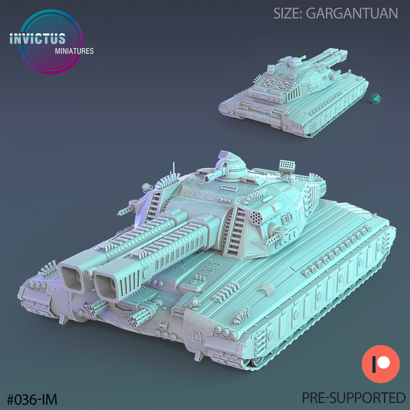 Space Goliath Battle Tank