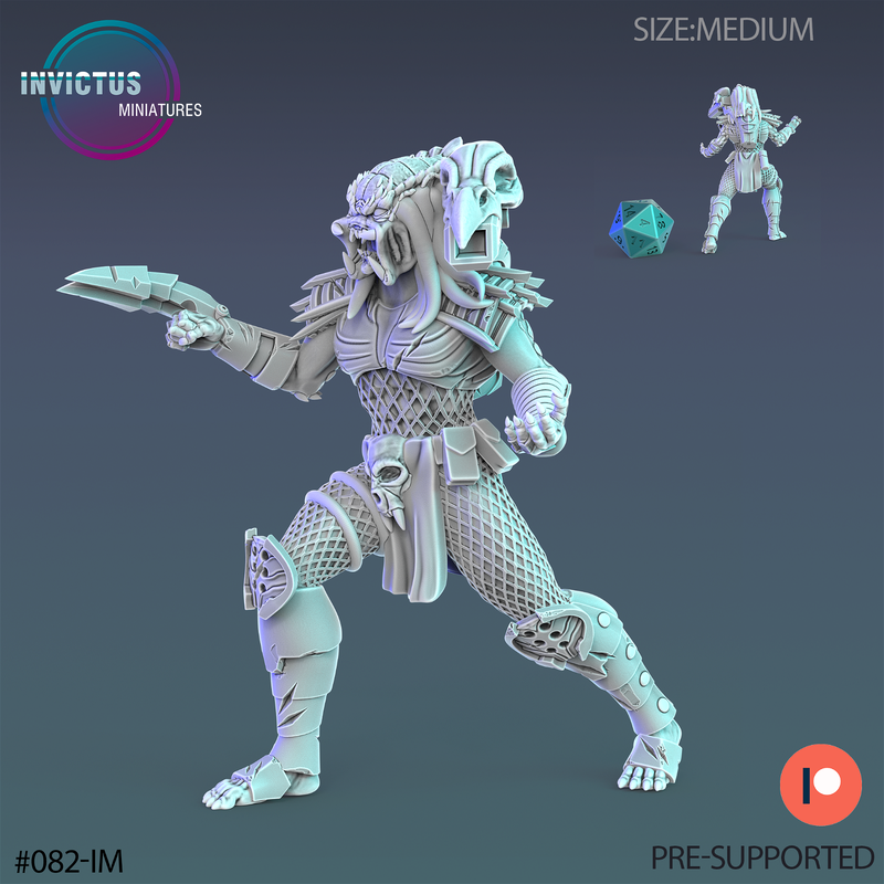 Space Hunter 3D-printed model