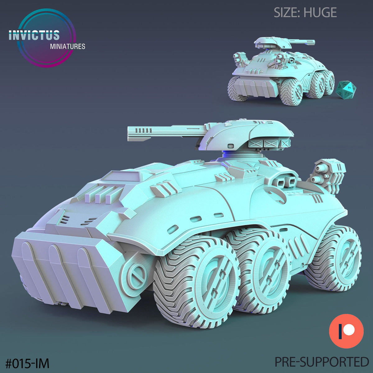 Space Scout Tank - The Printable Dragon