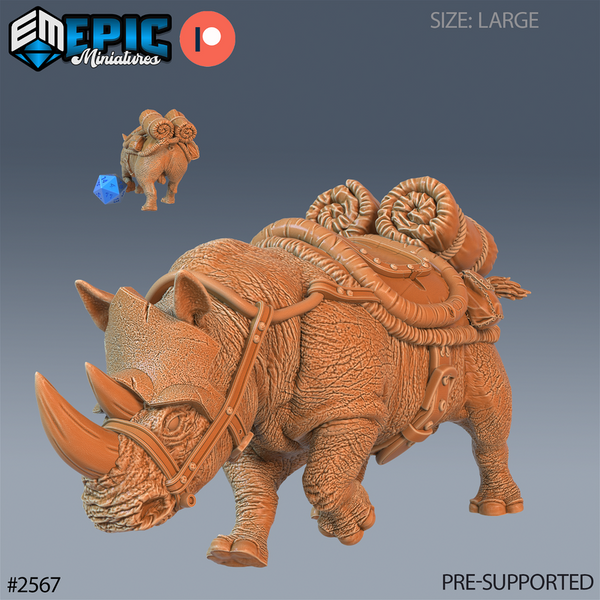 Spear Warrior 3D-printed model