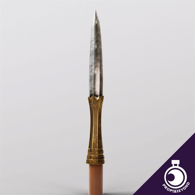 Spear of Kaduk 3D-printed model