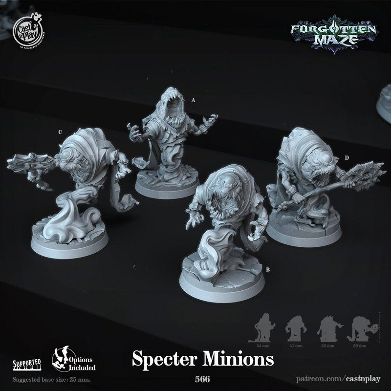 Specter Minions 3D-printed model