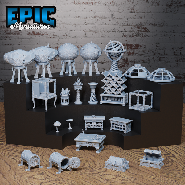 Spelljammer Scatter Decorations 3D-printed model
