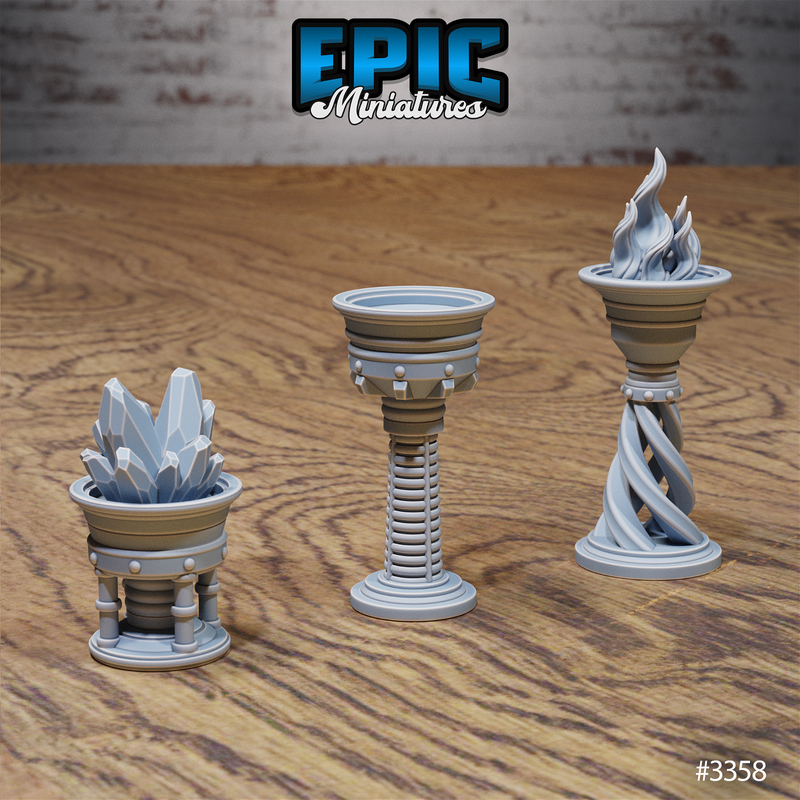 Spelljammer Scatter Decorations 3D-printed model