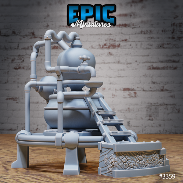 Spelljammer Scatter Equipment 3D-printed model