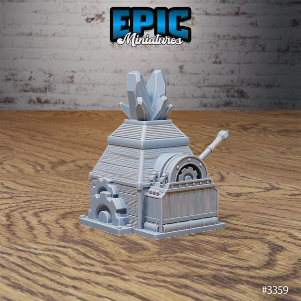 Spelljammer Scatter Equipment 3D-printed model