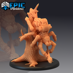 Spider Adventurer Warlock 3D-printed model