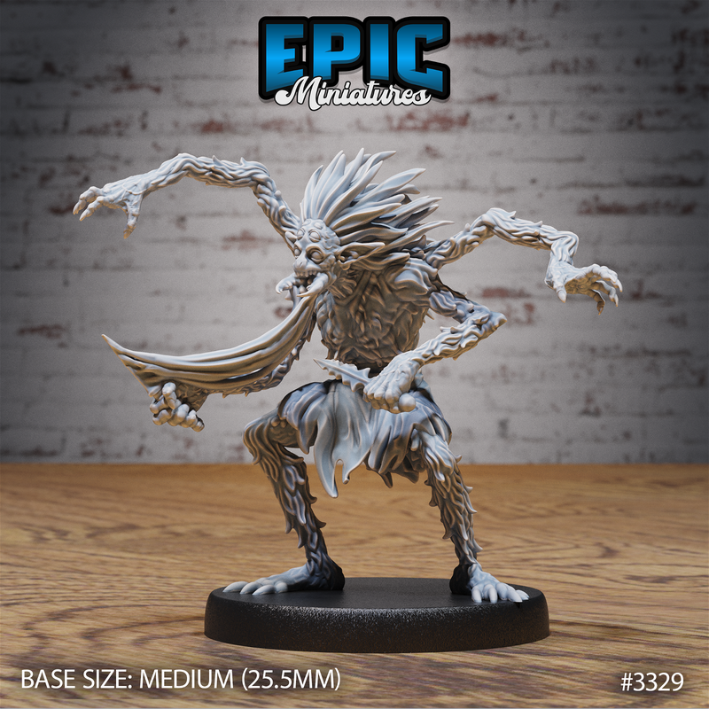 Spider Folk 3D-printed model
