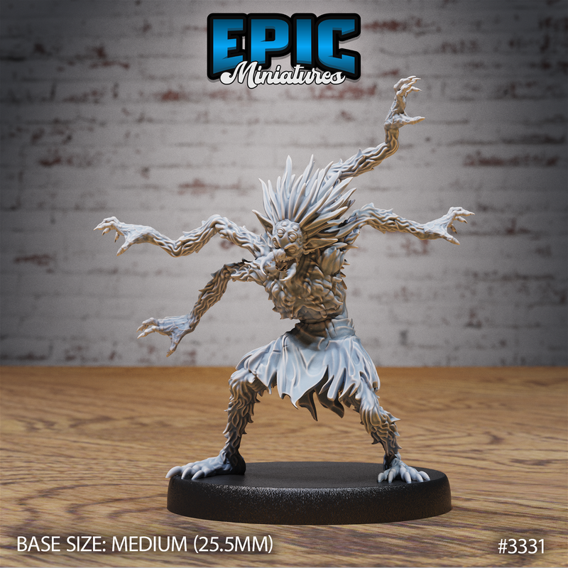 Spider Folk 3D-printed model