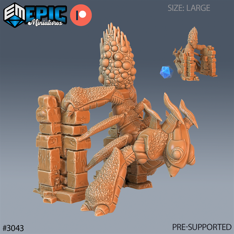 Spider Mushroom 3D-printed model