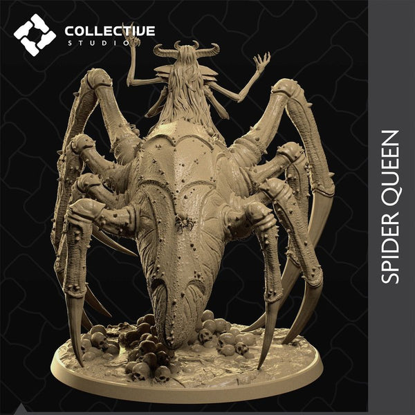 Spider Queen 3D-printed model