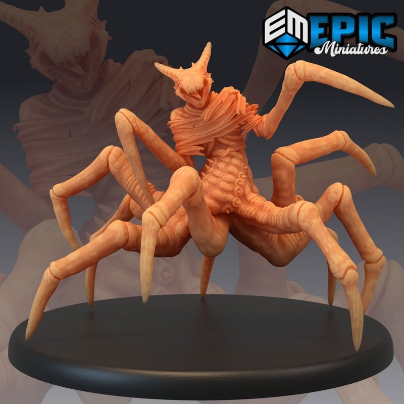 Spider of Leng 3D-printed model