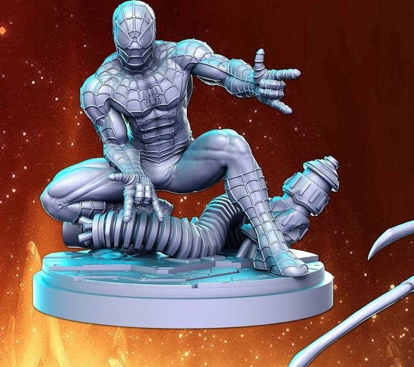 Spiderman 3D-printed model