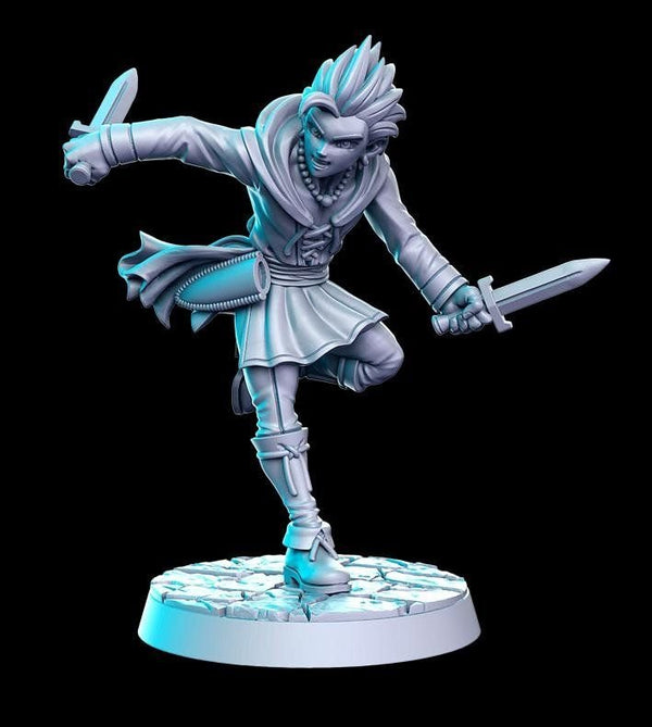 Spike 3D-printed model
