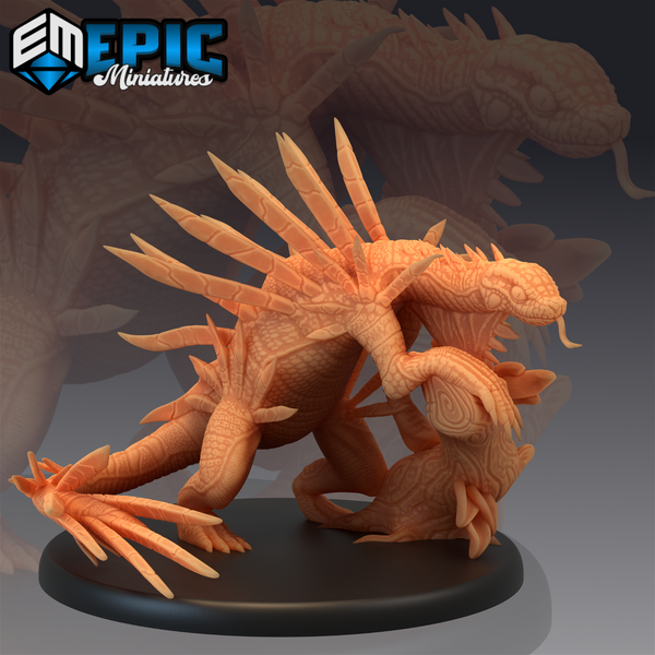 Spiky Lizard - The Printable Dragon