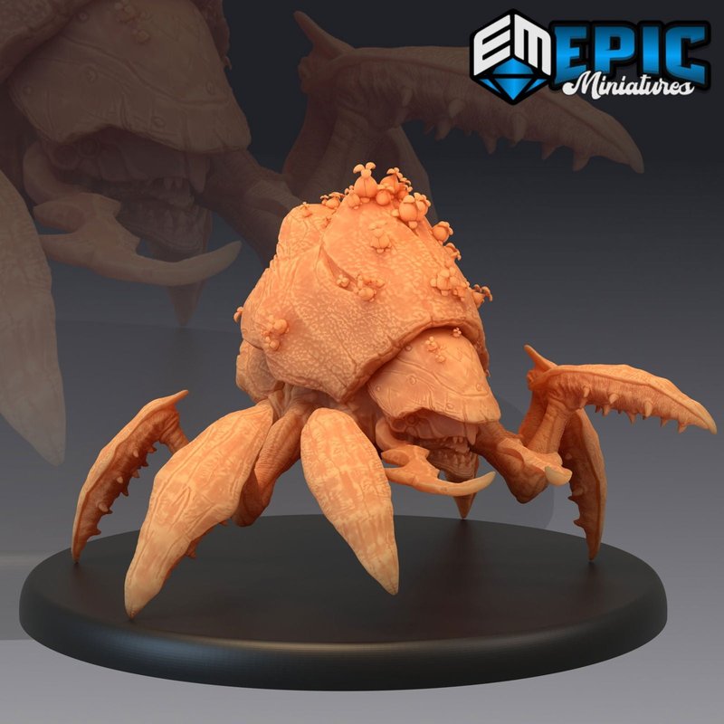 Spore Beetle 3D-printed model
