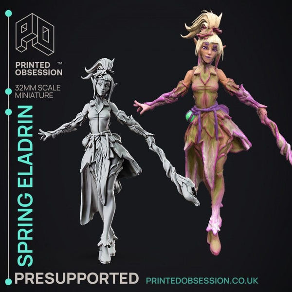 Spring Eladrin 3D-printed model