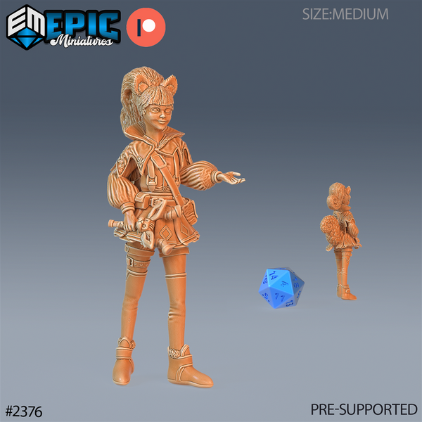 Squirrel Girl 3D-printed model