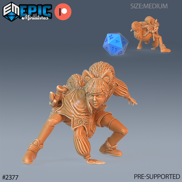 Squirrel Girl 3D-printed model