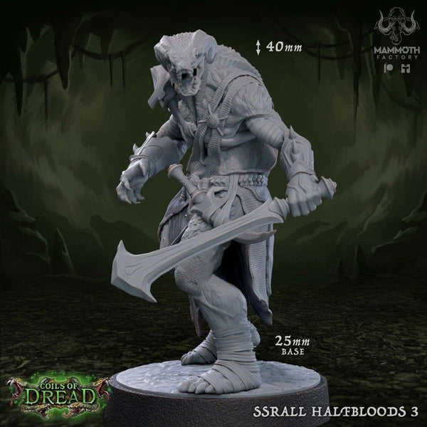 Ssrall Halfbloods 3D-printed model