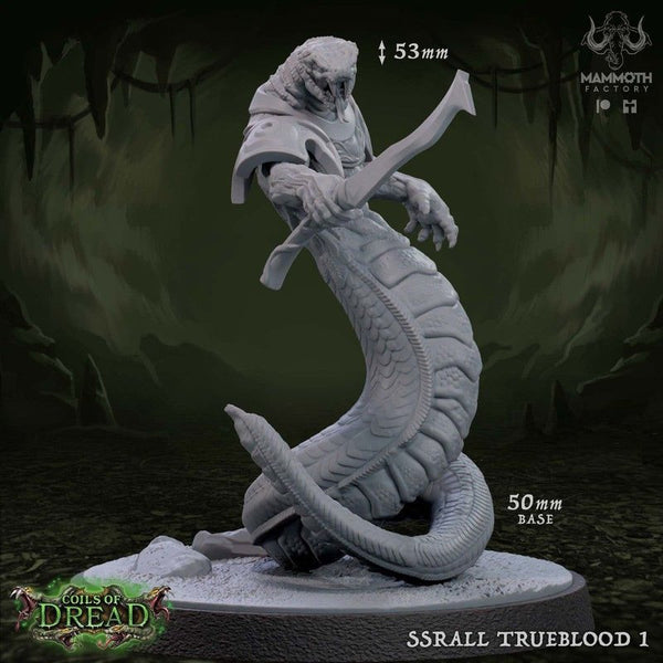 Ssrall Truebloods 3D-printed model