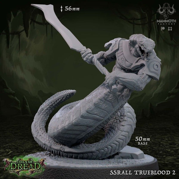 Ssrall Truebloods 3D-printed model
