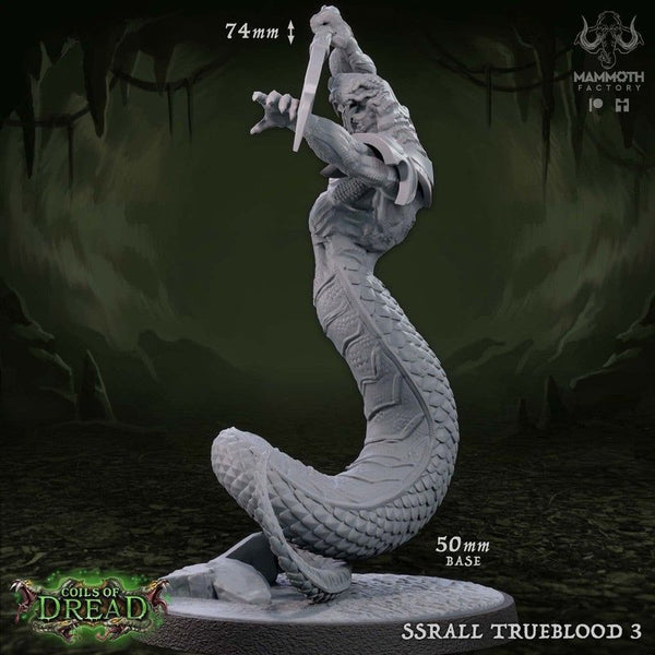Ssrall Truebloods 3D-printed model