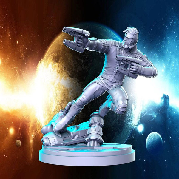 Starlord 3D-printed model