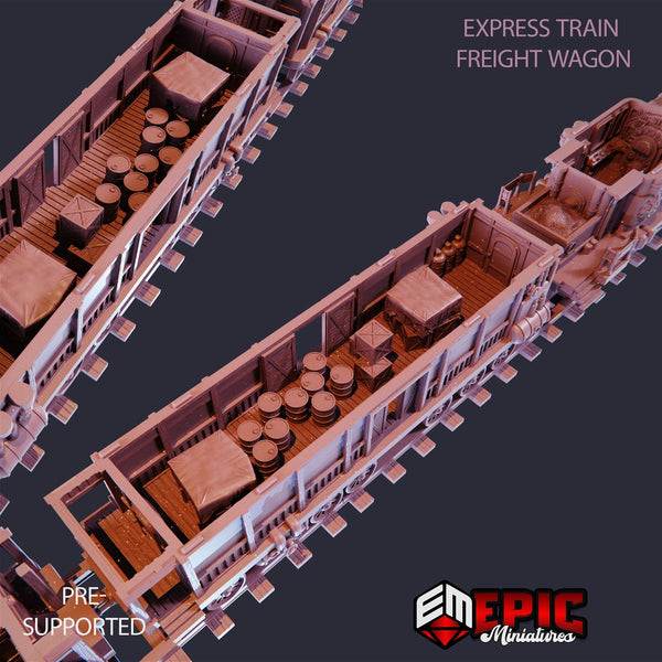 Steam-Tech Express Train - The Printable Dragon