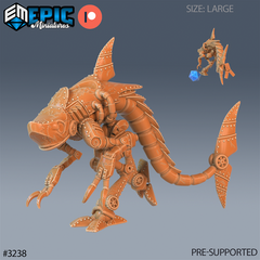 Steam-Tech X1100 Sharknator 3D-printed model