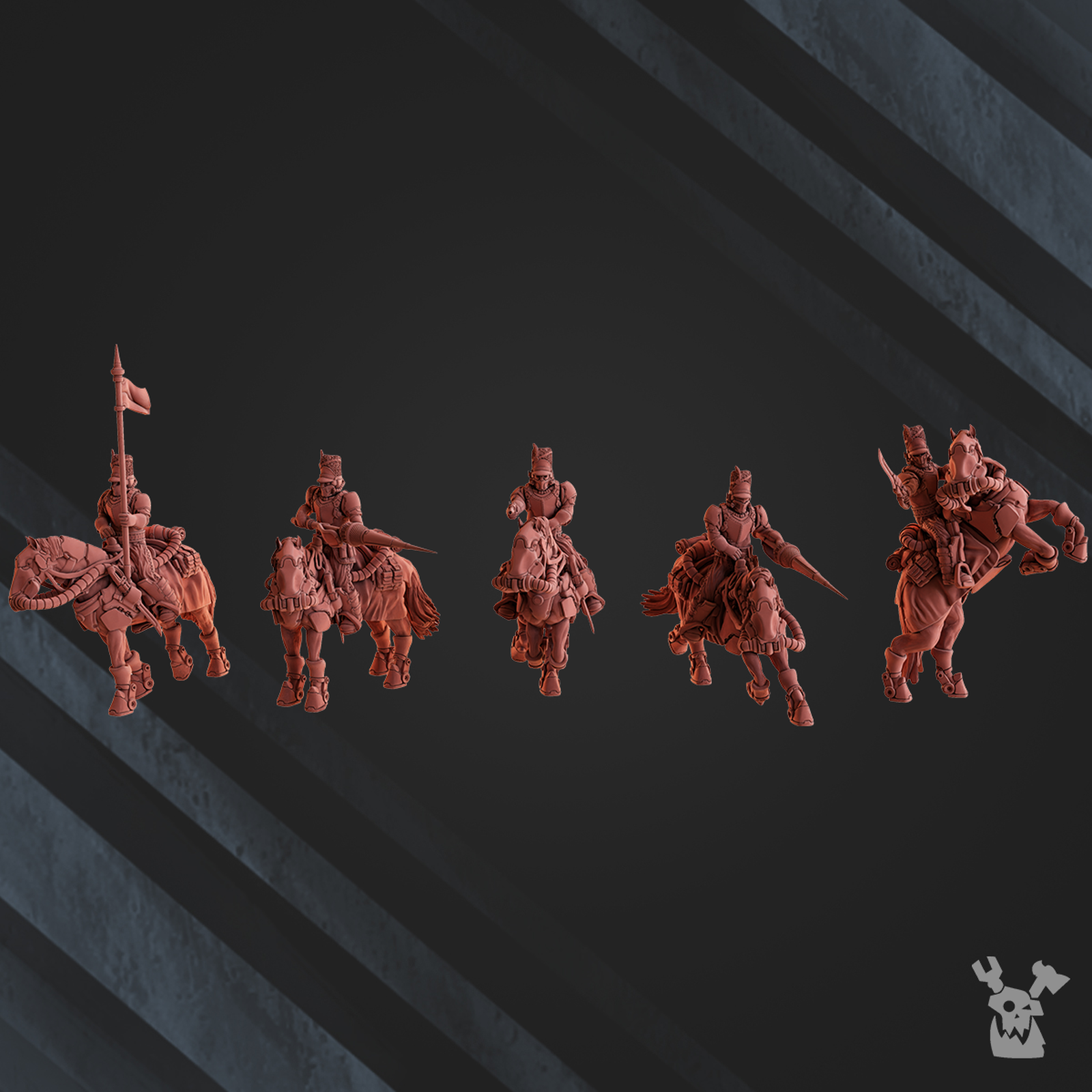 Steamguard Cavalry - The Printable Dragon