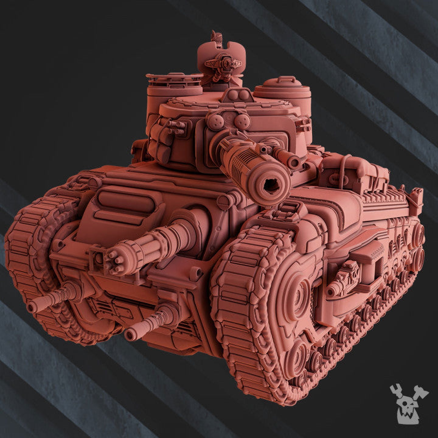 Steamguard Heavy Battle Tank Yaris - The Printable Dragon