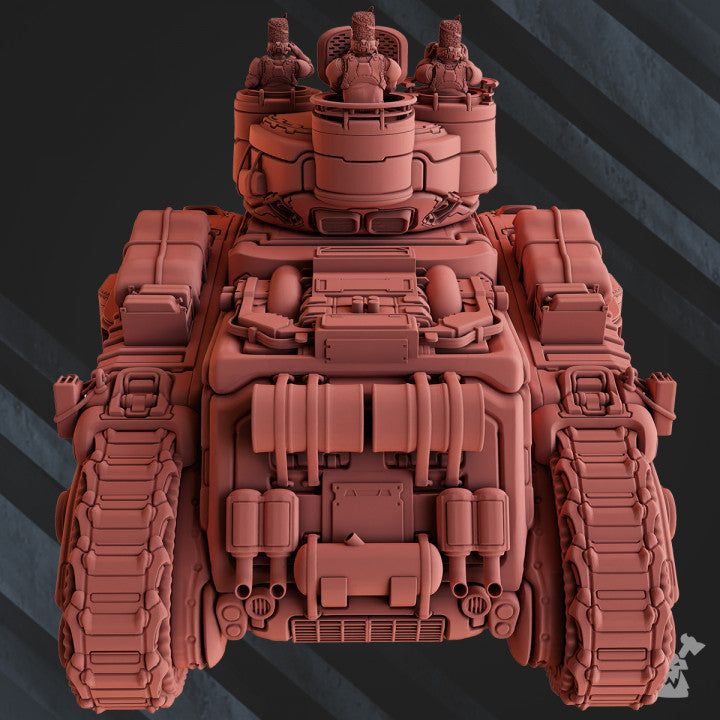 Steamguard Heavy Battle Tank Yaris - The Printable Dragon