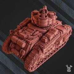 Steamguard Heavy Battle Tank Yaris - The Printable Dragon