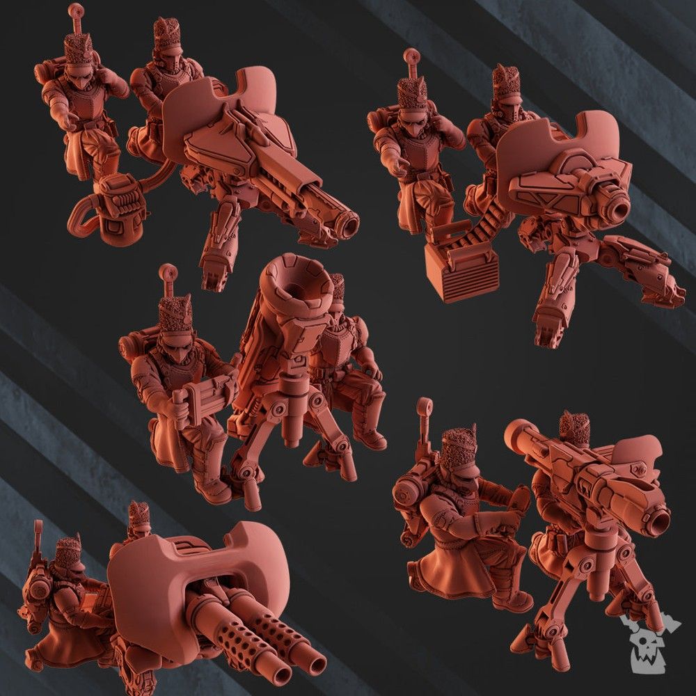 Steamguard Heavy Weapons - The Printable Dragon