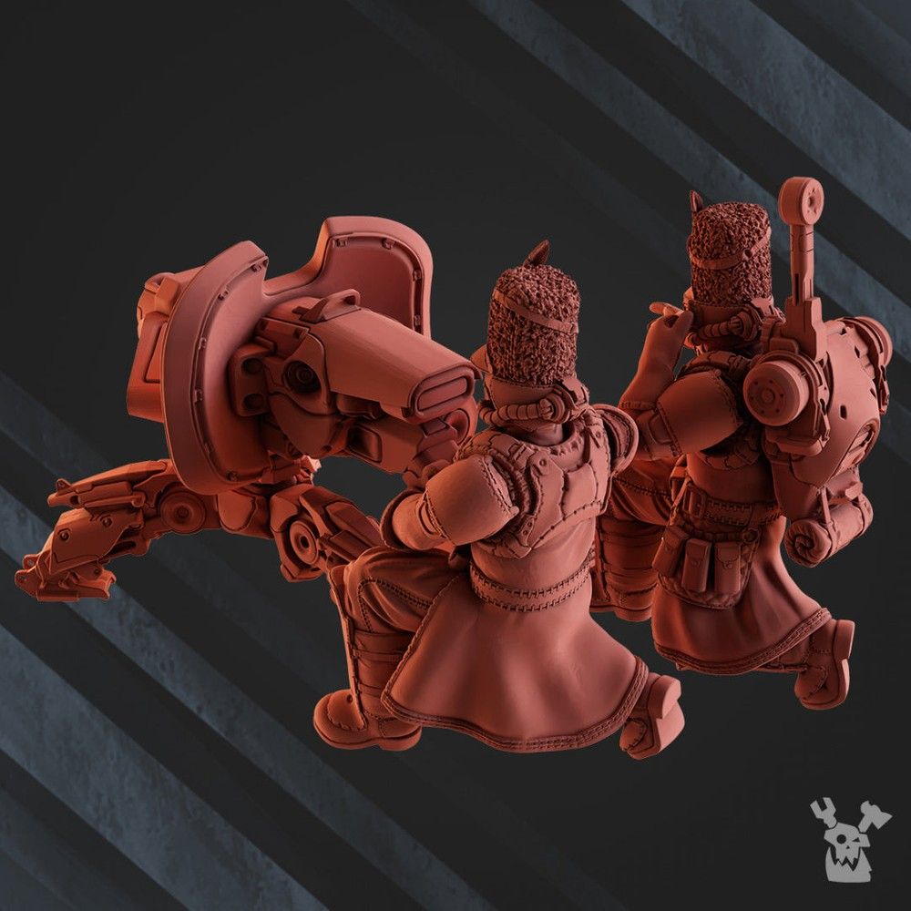 Steamguard Heavy Weapons - The Printable Dragon