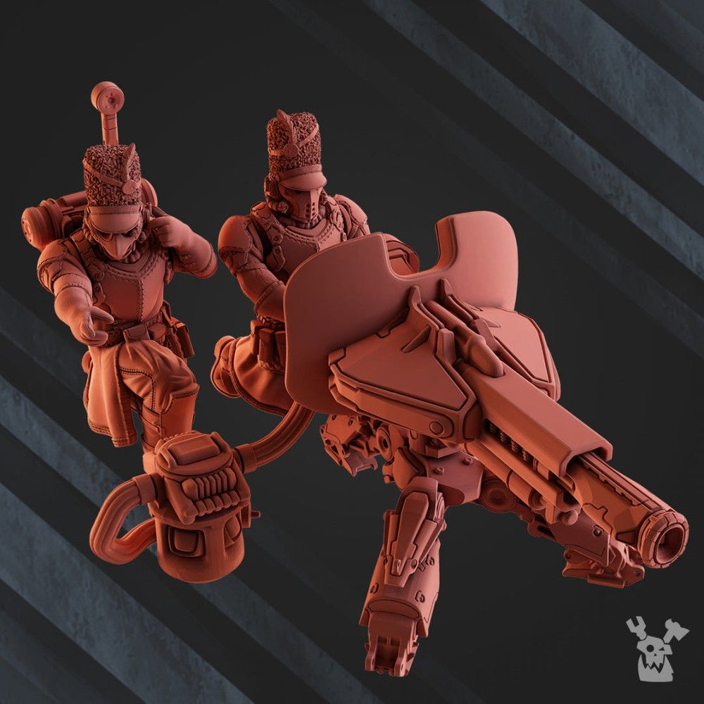 Steamguard Heavy Weapons - The Printable Dragon